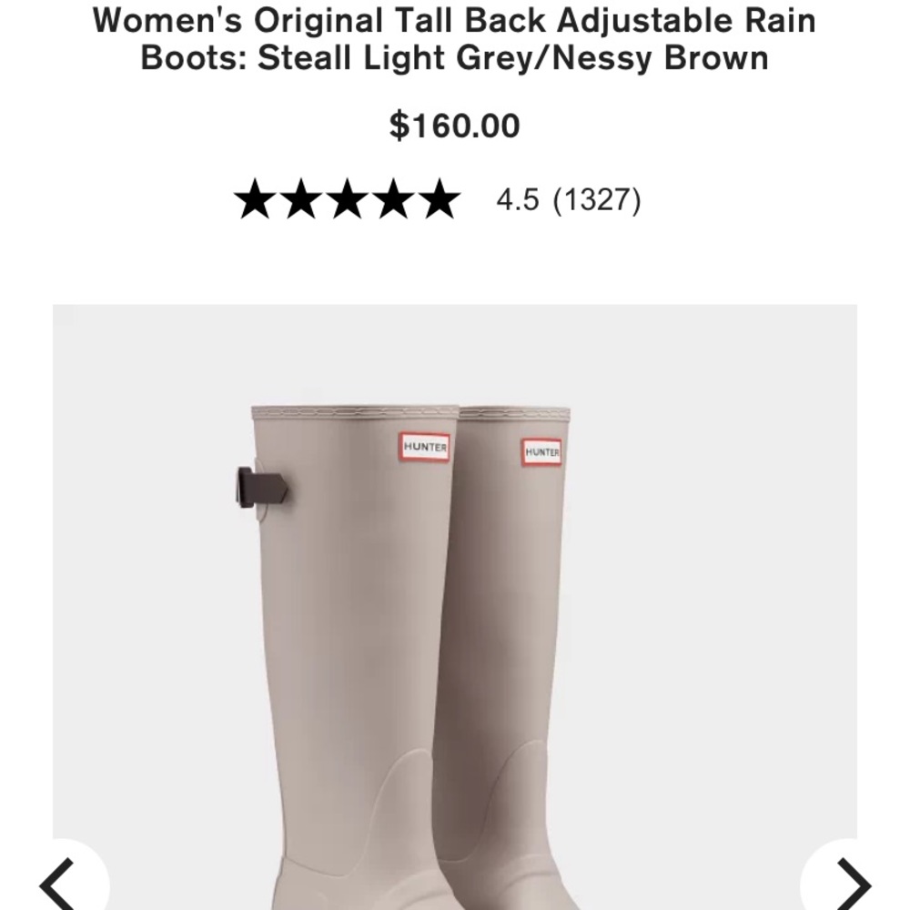 Women's Original Tall Back Adjustable Rain Boots